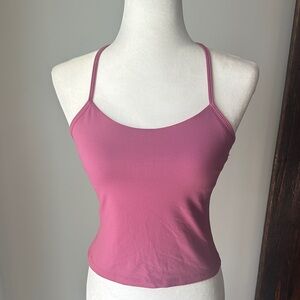Lululemon Athletica Power Y Tank Rose Cami